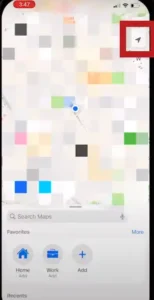 How to share location on iphone